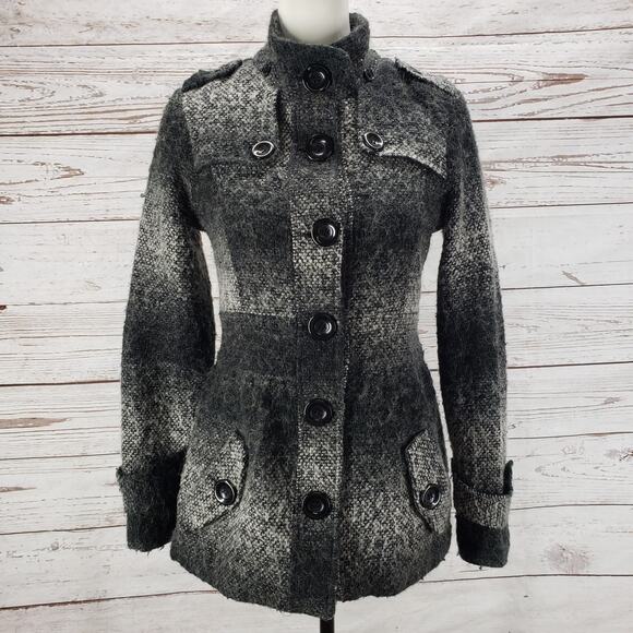 Dollhouse Outerwear Women's Wool Blend Jacket Coat Size Medium - Picture 1 of 16